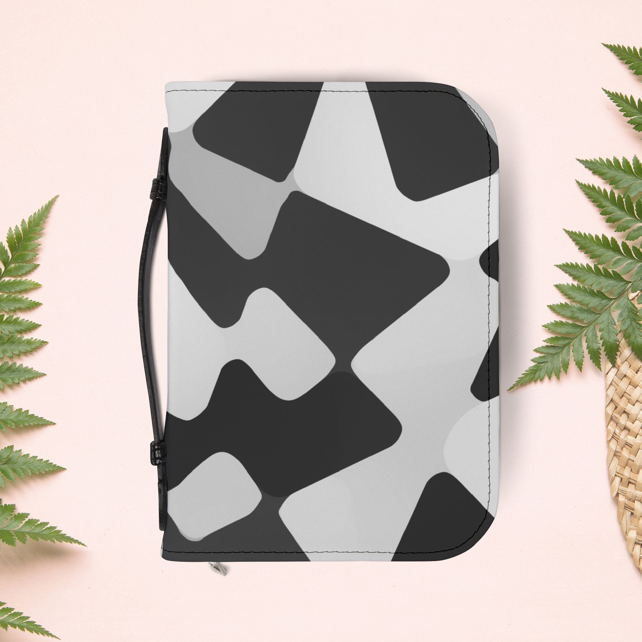 Grayscale Pattern Book Cover