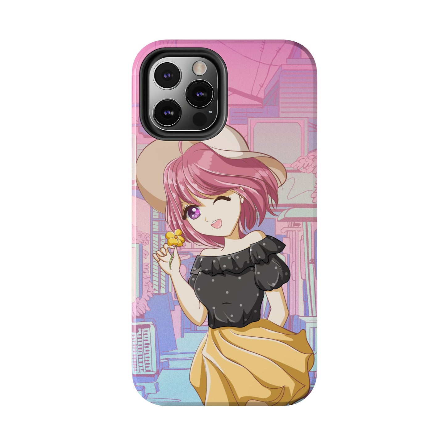 Anime Girl Phone Case (Apple & Android)