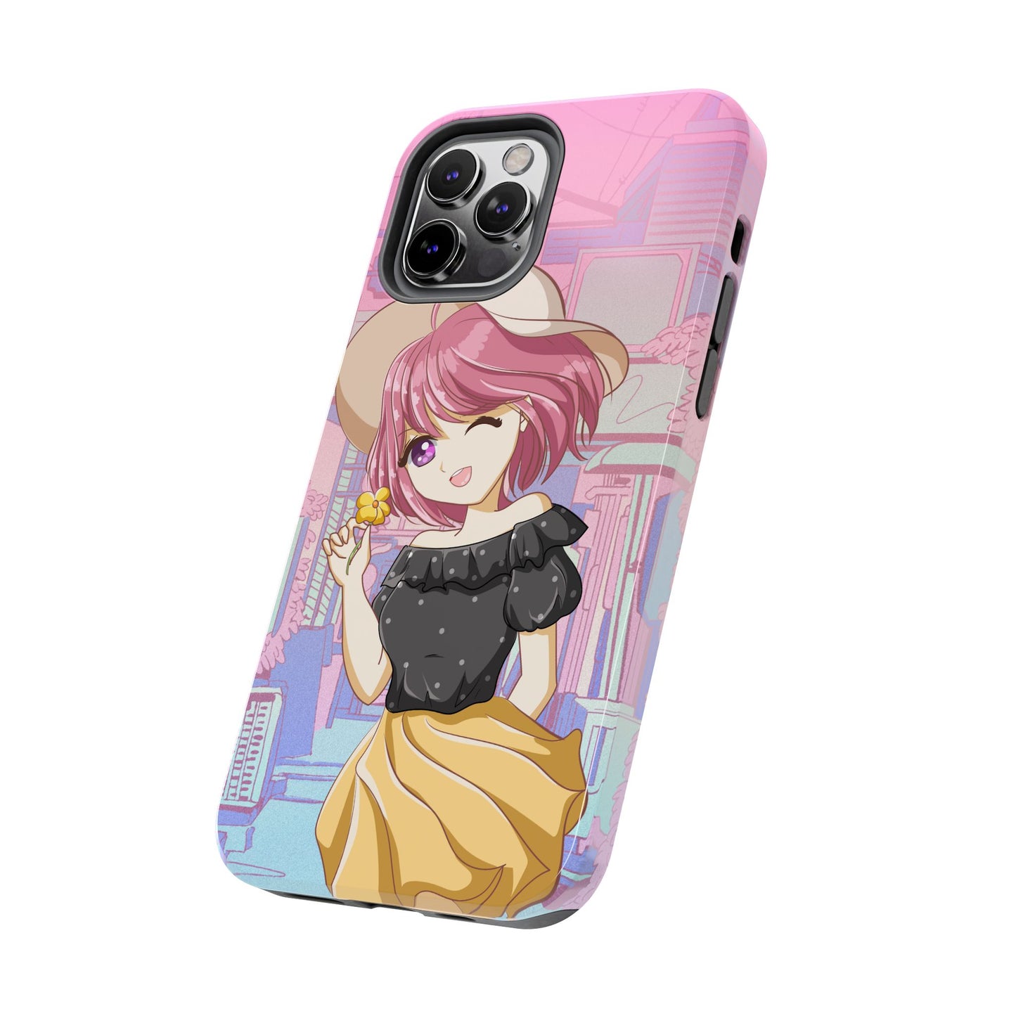 Anime Girl Phone Case (Apple & Android)