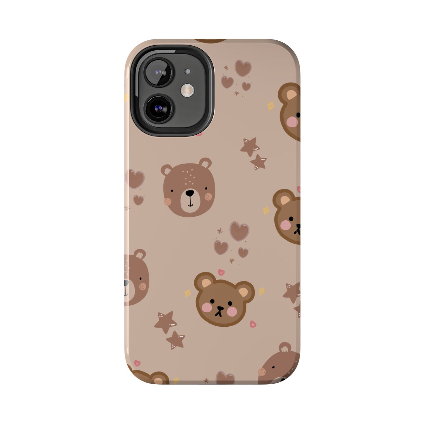 Boho Brown Bear Phone Case (Apple & Android)