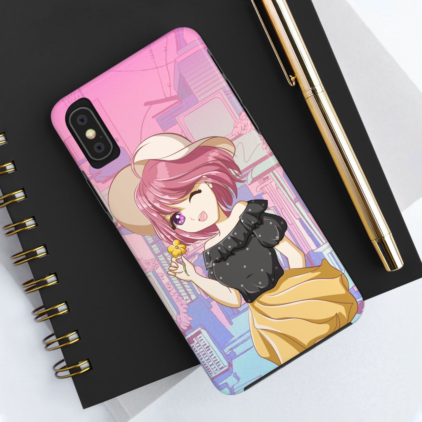 Anime Girl Phone Case (Apple & Android)