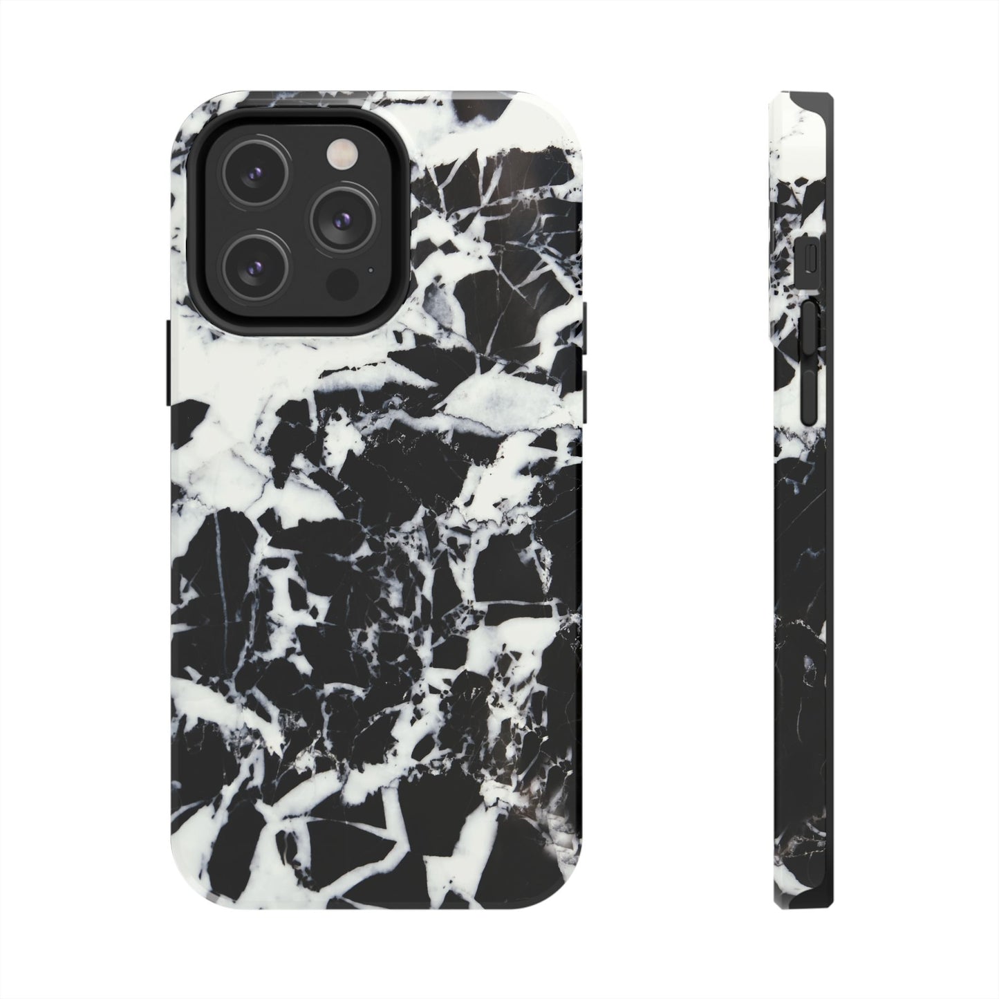 Black & White Shattered Phone Case (Apple & Android)
