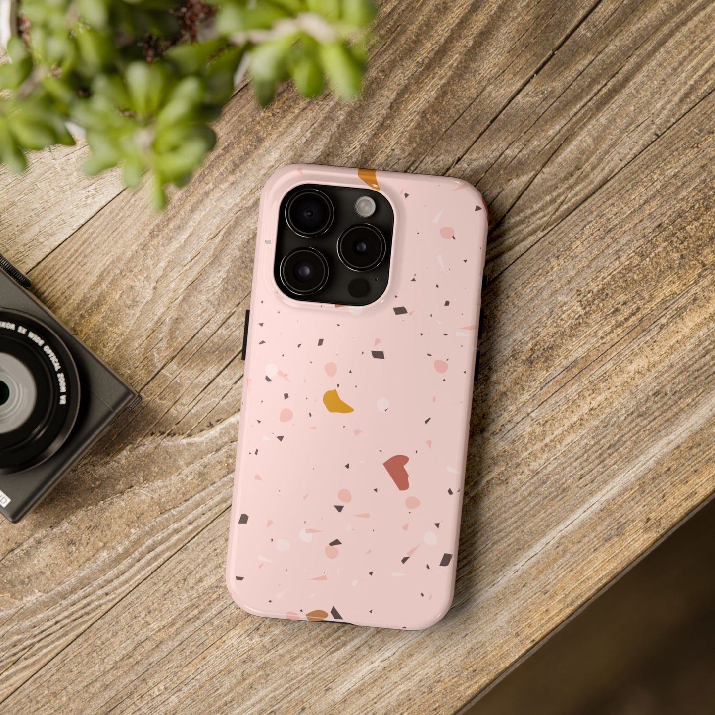 Pink Terrazzo Phone Case (Apple & Android)