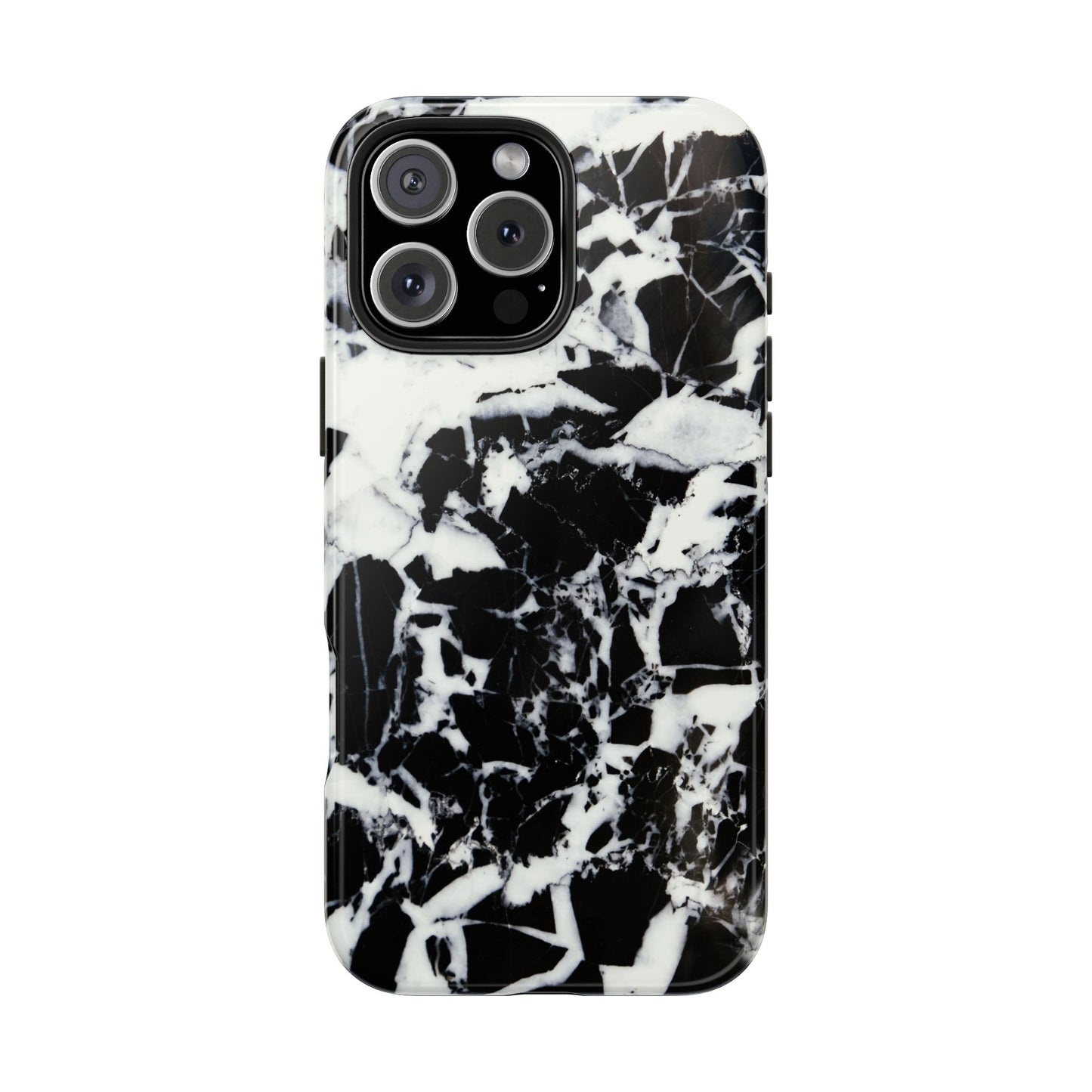 Black & White Shattered Phone Case (Apple & Android)