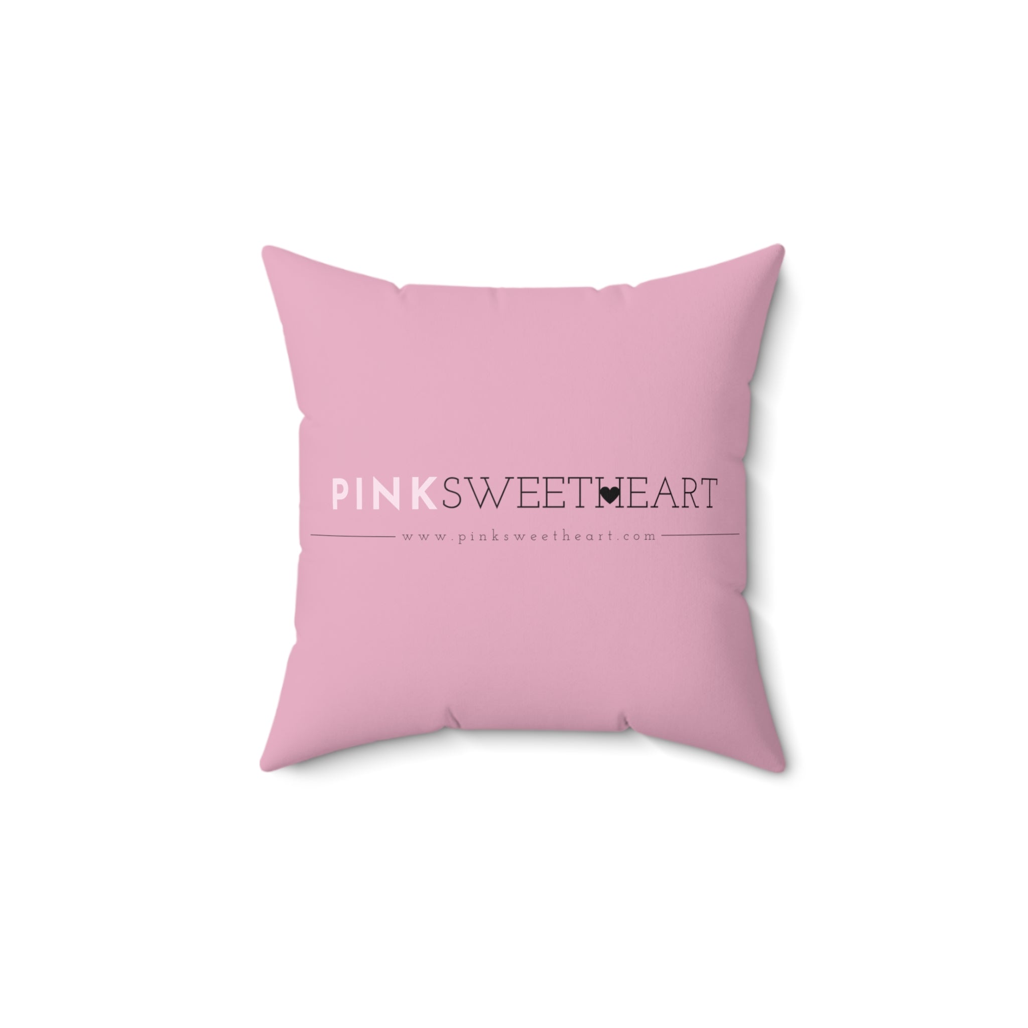 Pink Sweetheart Square Pillow