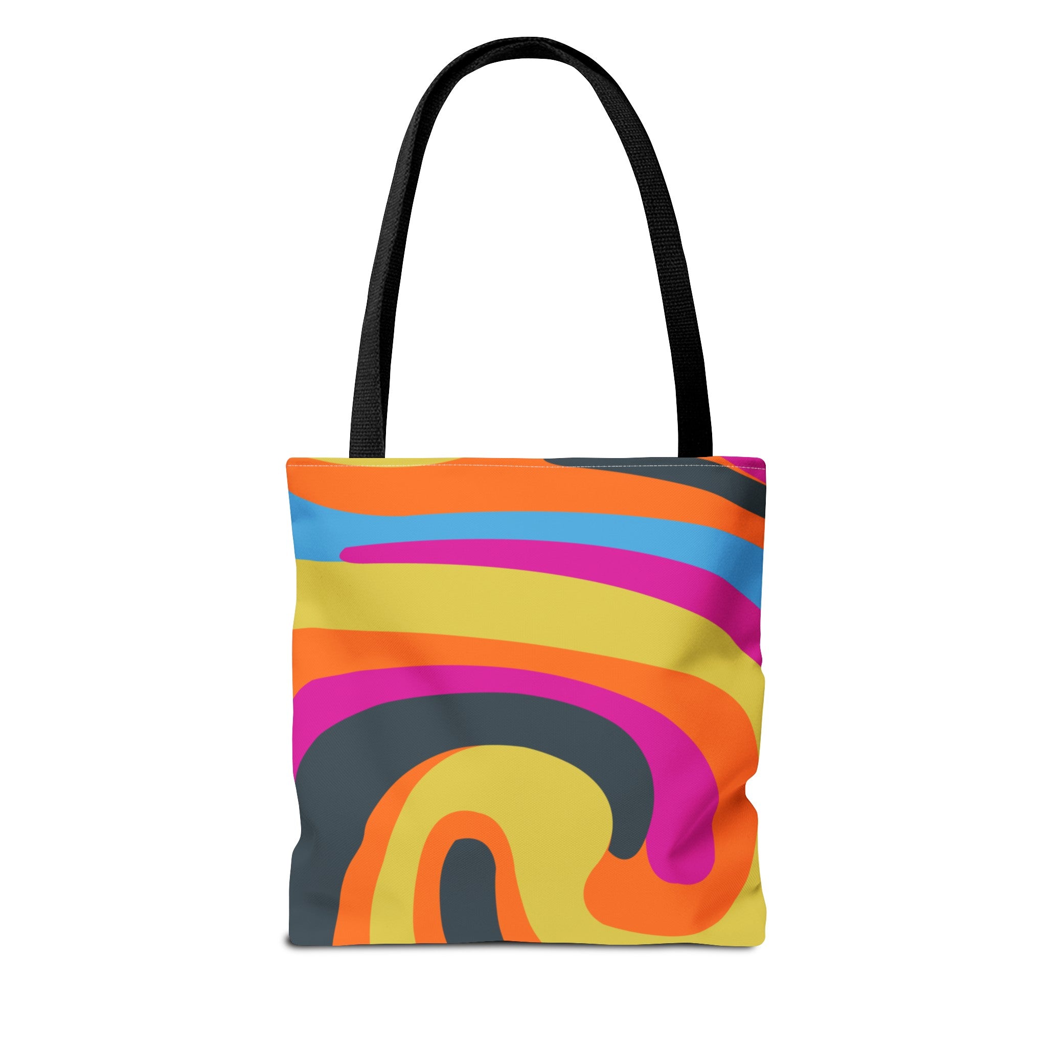 Funky Groove Swirl Tote Bag