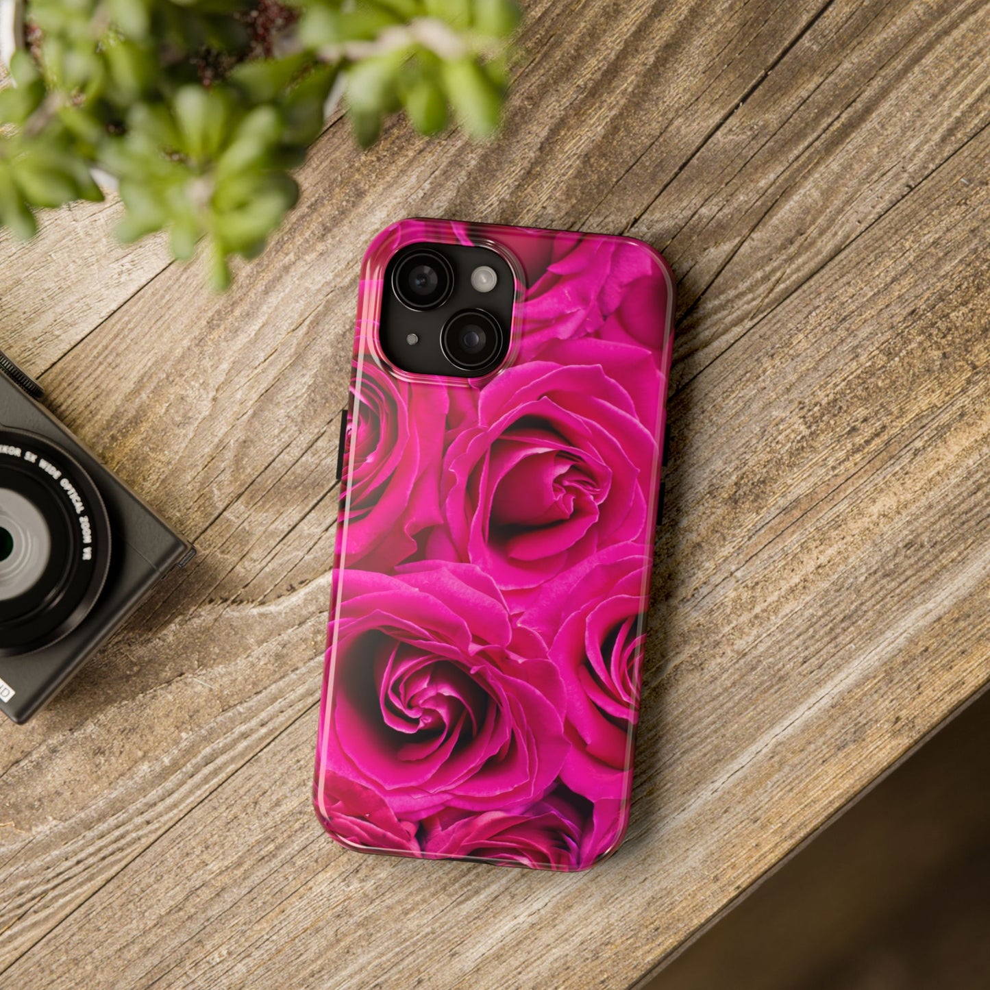 Fuchsia Rose Phone Case (Apple & Android)