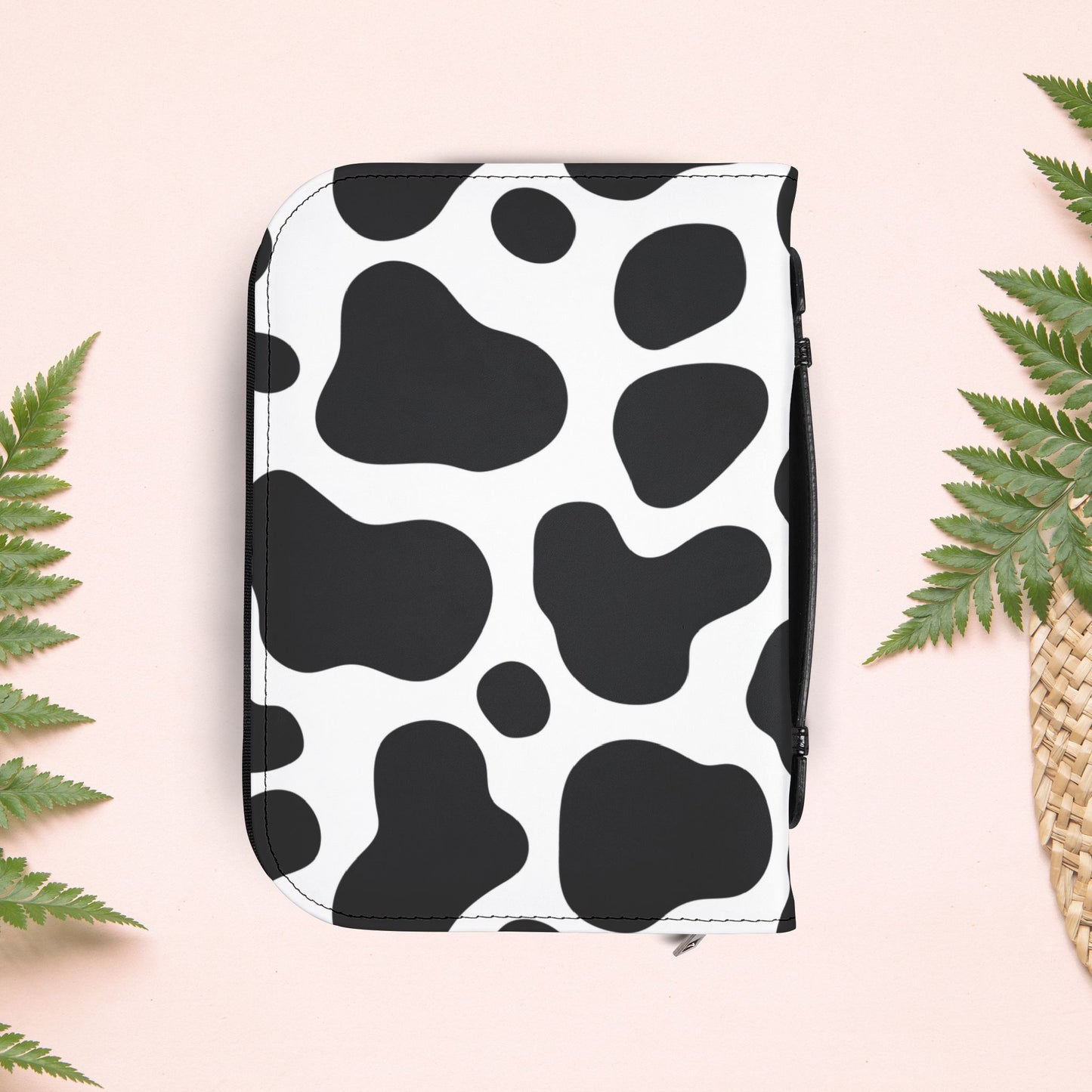 Classic Cow Print Book Cover
