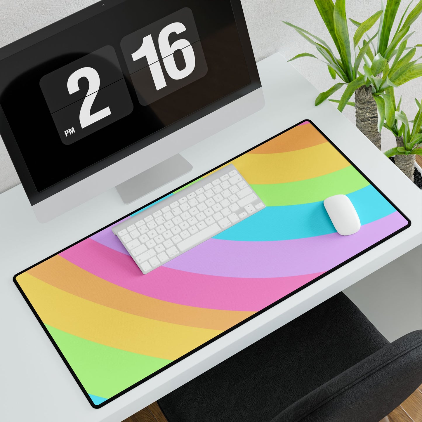 Candy Burst Desk Mat