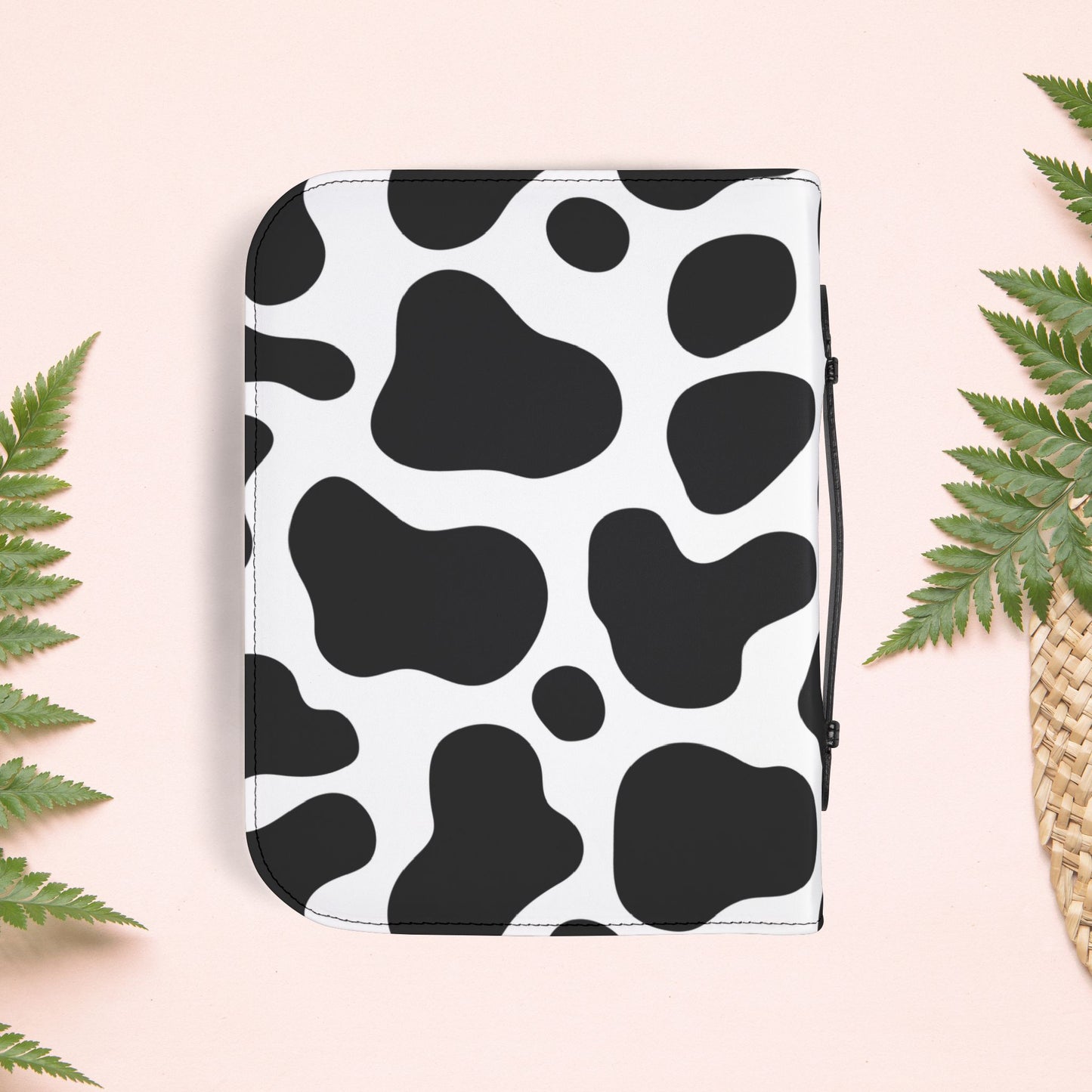 Classic Cow Print Book Cover