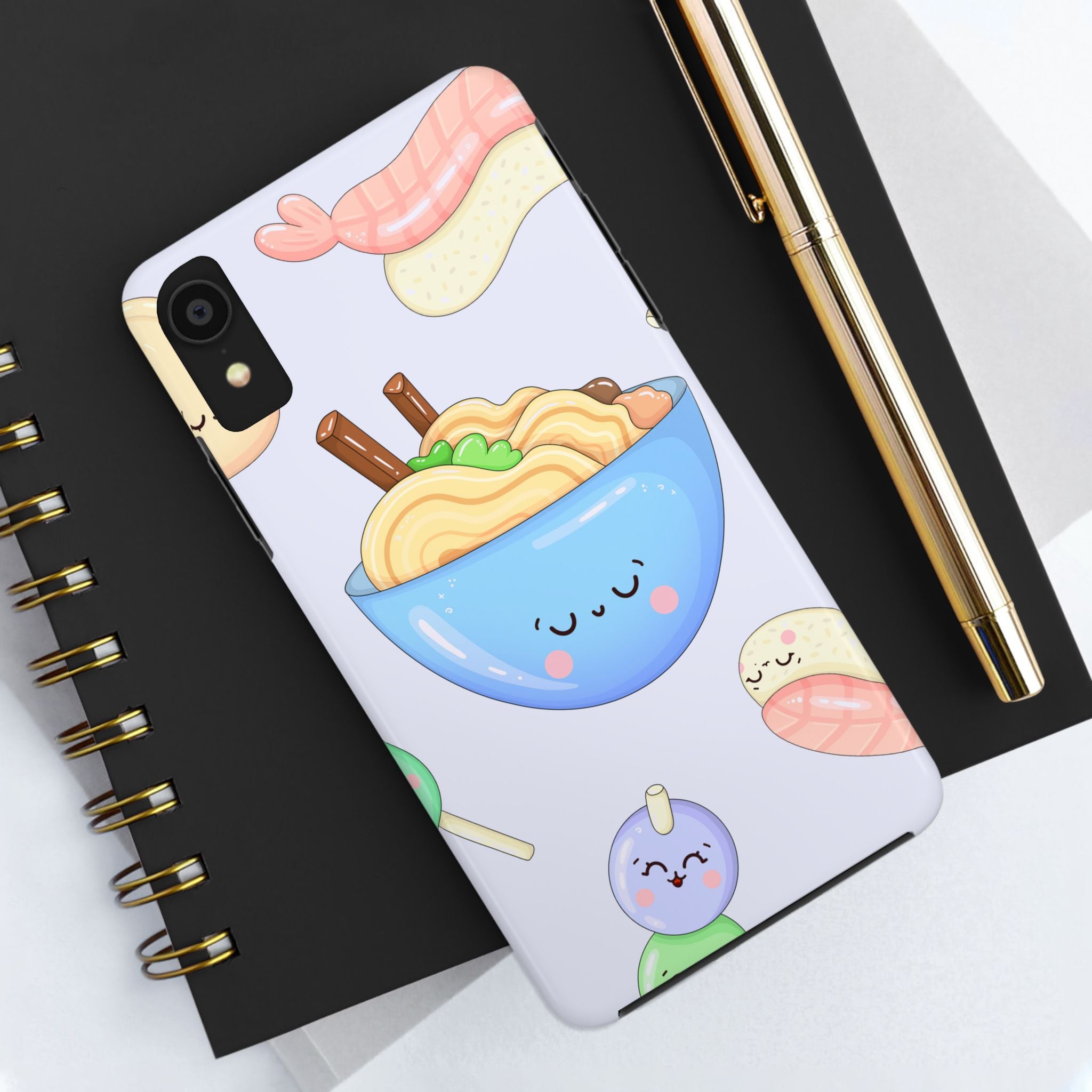 Kawaii Anime Snacks Phone Case (Apple & Android)
