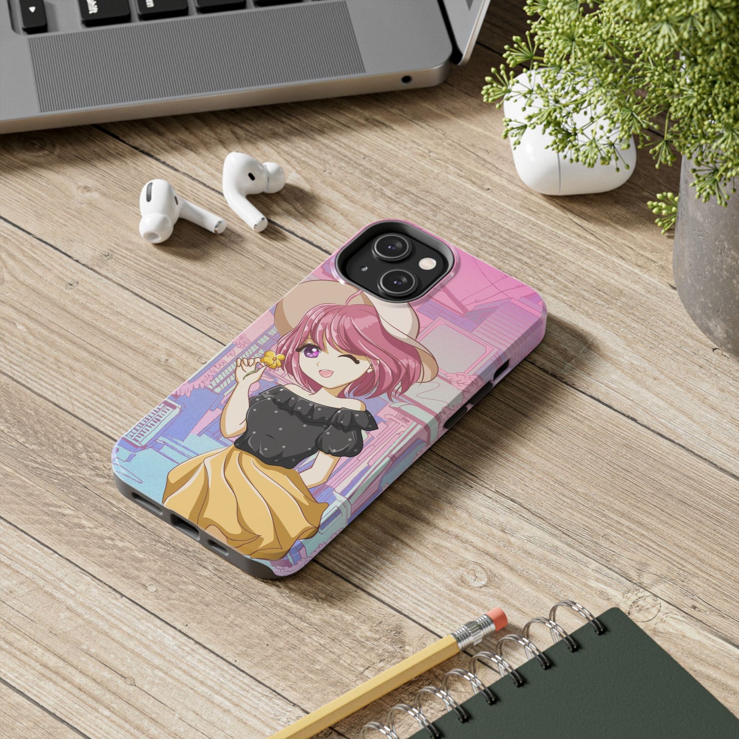 Anime Girl Phone Case (Apple & Android)
