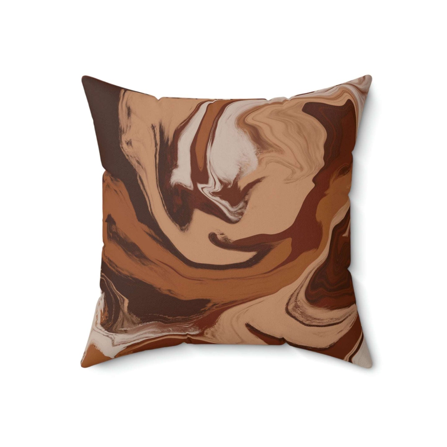 Brownie Mix Square Pillow Home Decor Pink Sweetheart