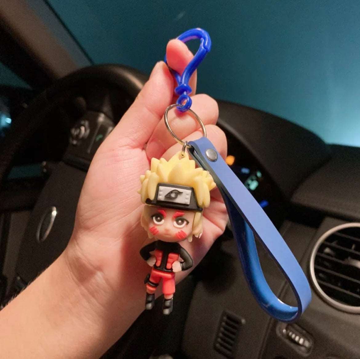 Chibi Husbando Anime Keychain Charm Keychains Pink Sweetheart