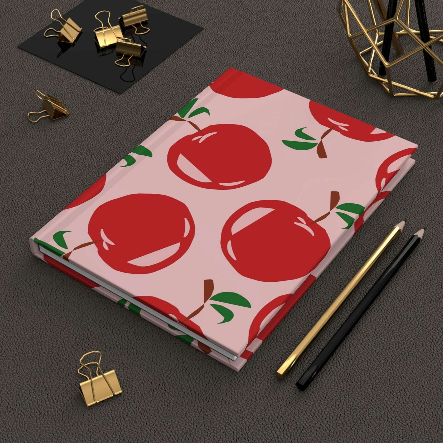 Apple of My Eye Hardcover Matte Journal Paper products Pink Sweetheart