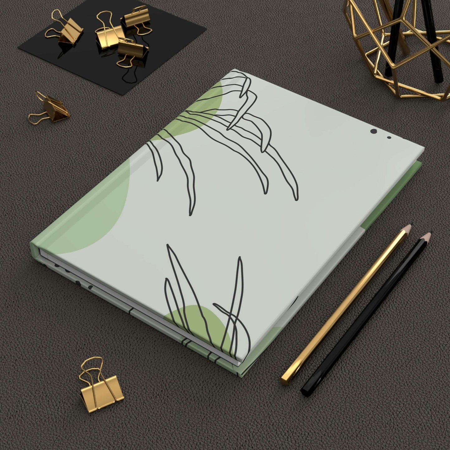 Being Natural Hardcover Matte Journal Paper products Pink Sweetheart