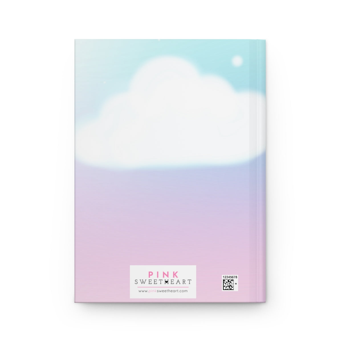 Dreamy Skies Hardcover Matte Journal Paper products Pink Sweetheart