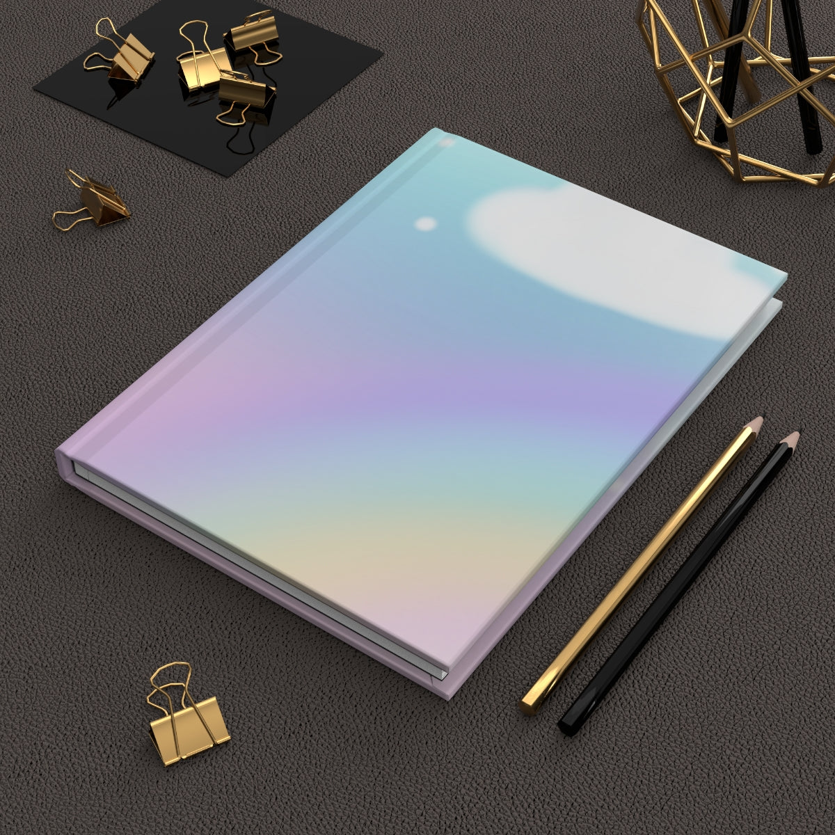 Dreamy Skies Hardcover Matte Journal Paper products Pink Sweetheart