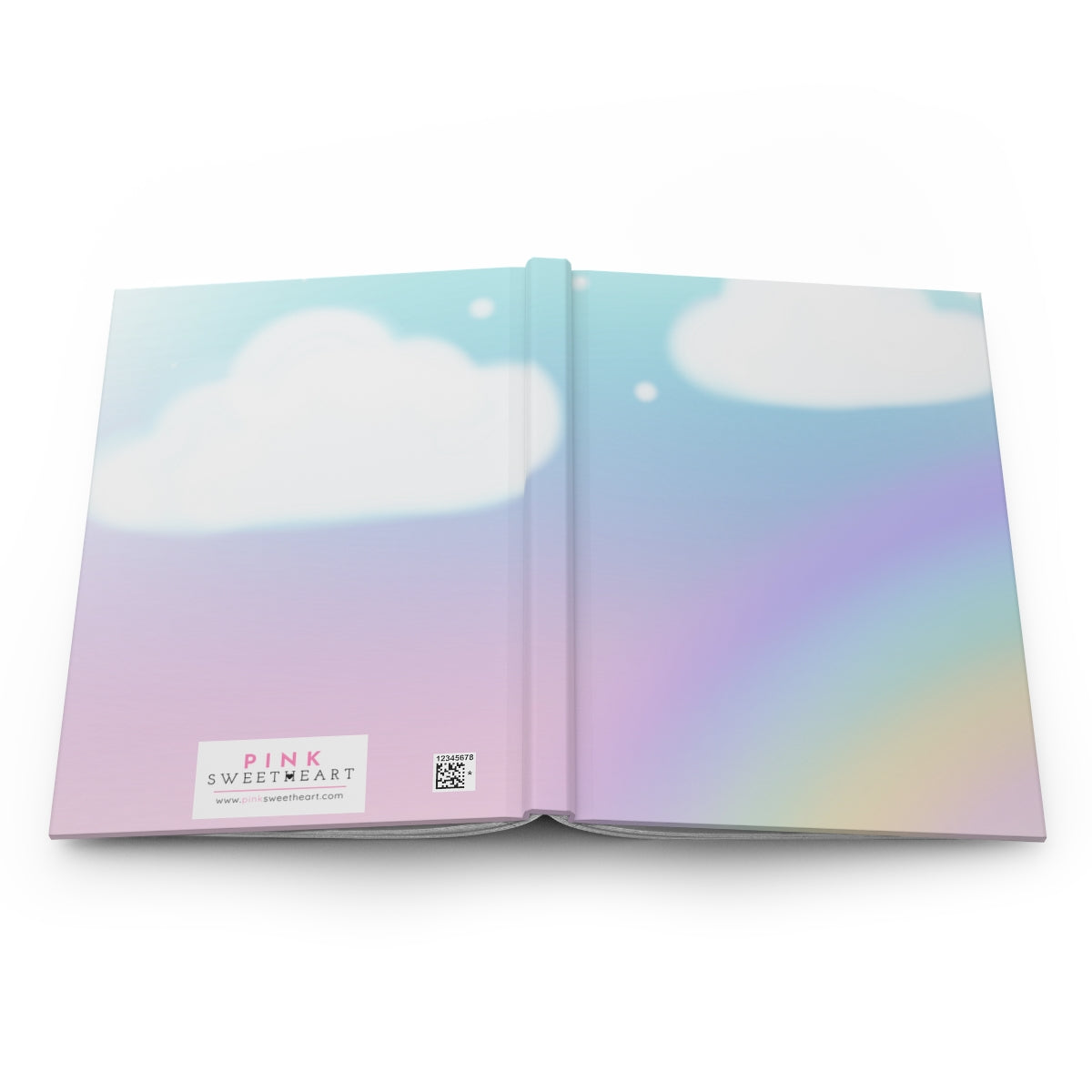 Dreamy Skies Hardcover Matte Journal Paper products Pink Sweetheart