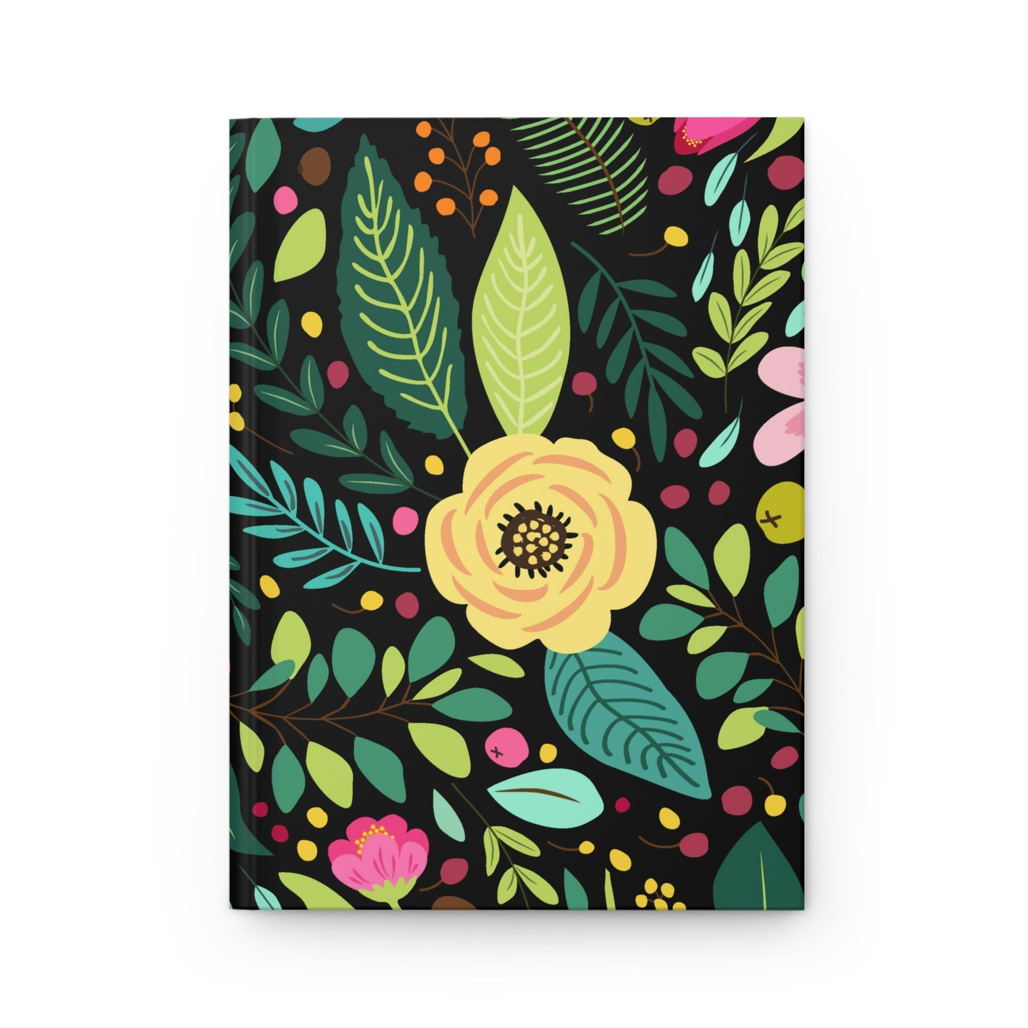 Floral Arrangement Hardcover Matte Journal Paper products Pink Sweetheart