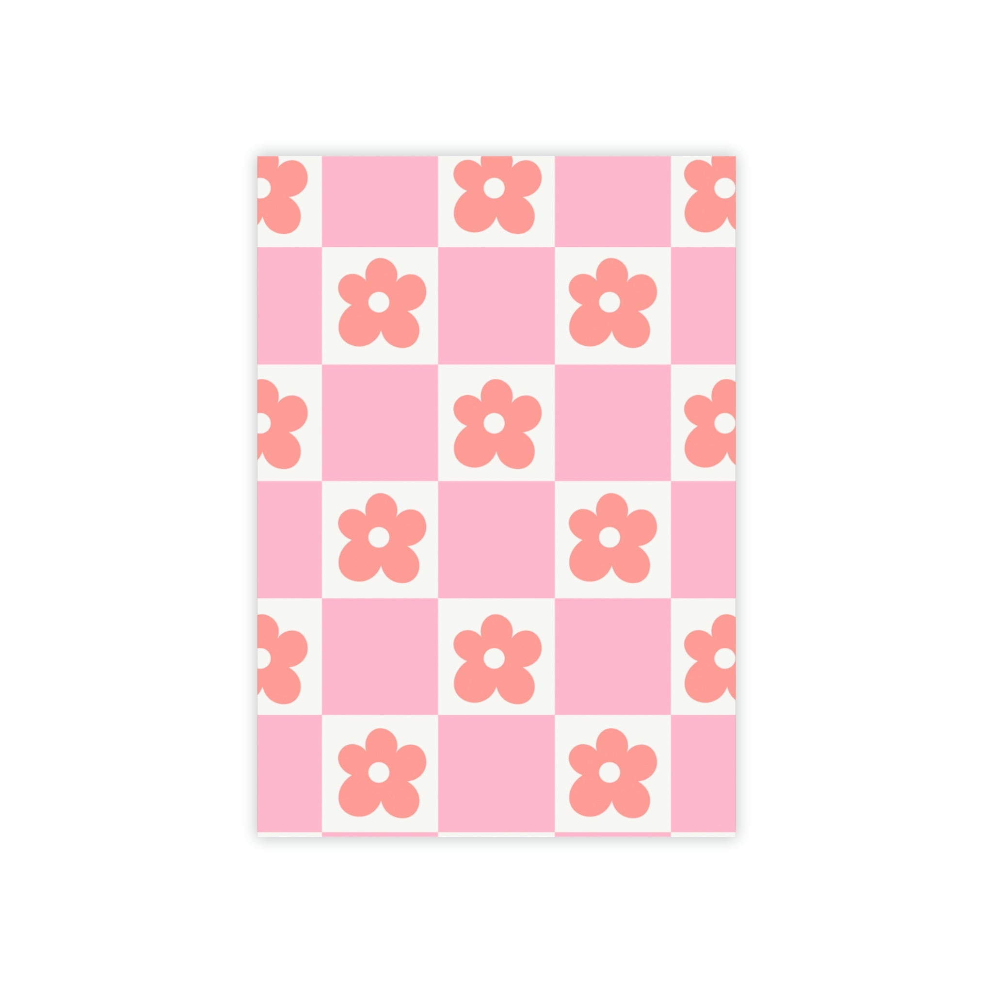 Flower Checkerboard Post-it® Note Pad Paper products Pink Sweetheart