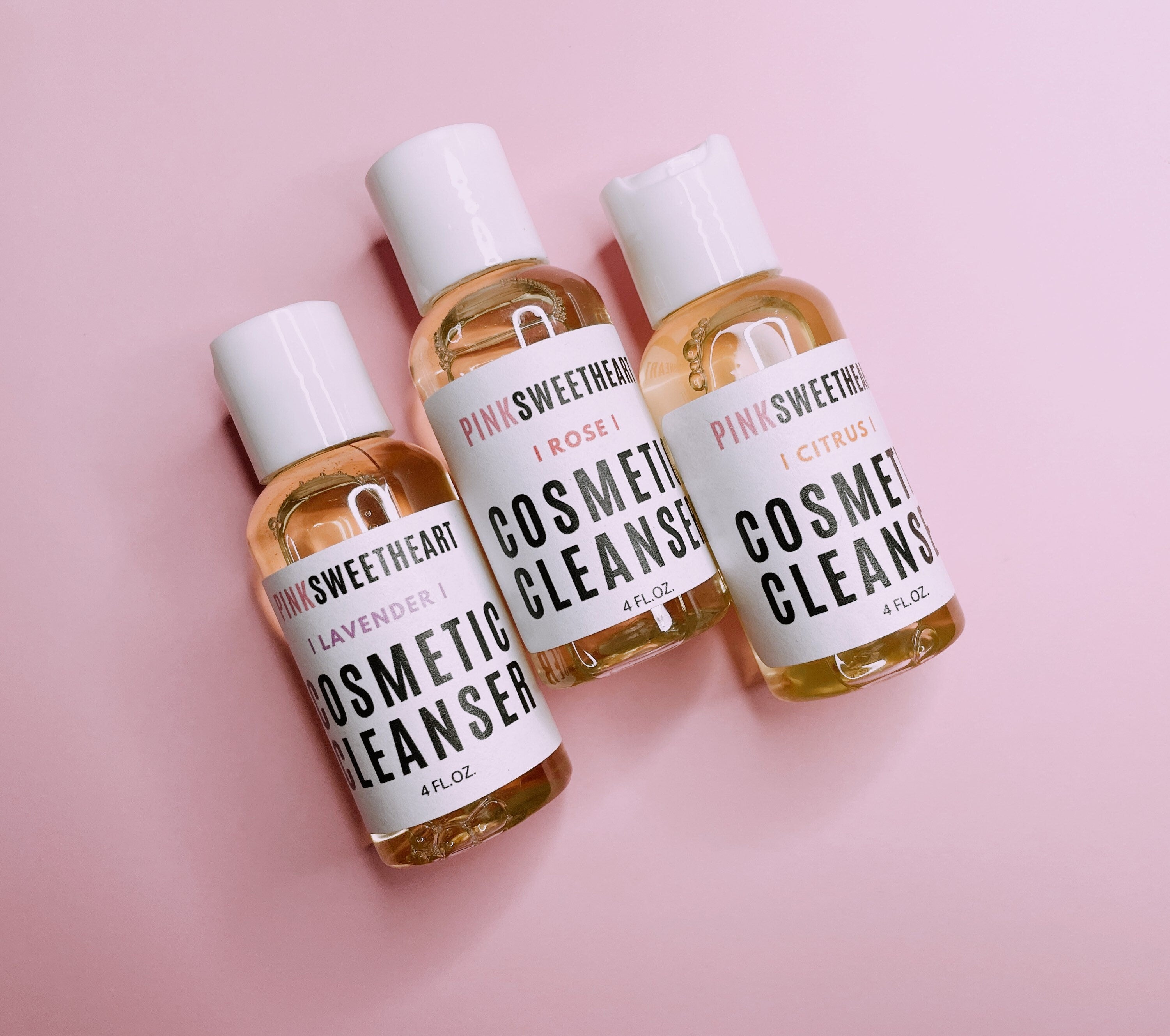 Gentle Cosmetic Makeup Brush Cleanser Solution Cosmetic Tool Cleansers Pink Sweetheart