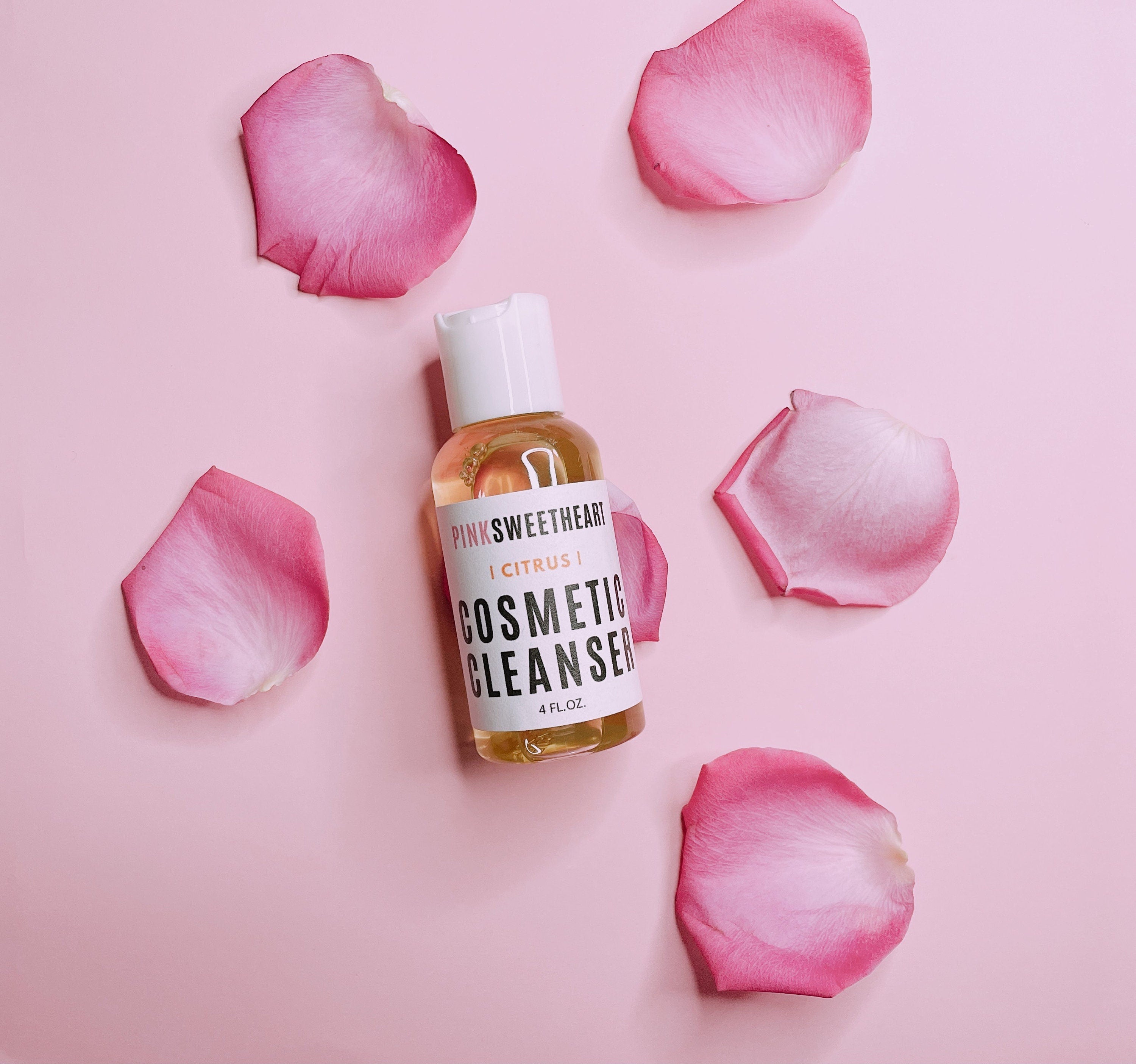 Gentle Cosmetic Makeup Brush Cleanser Solution Cosmetic Tool Cleansers Pink Sweetheart