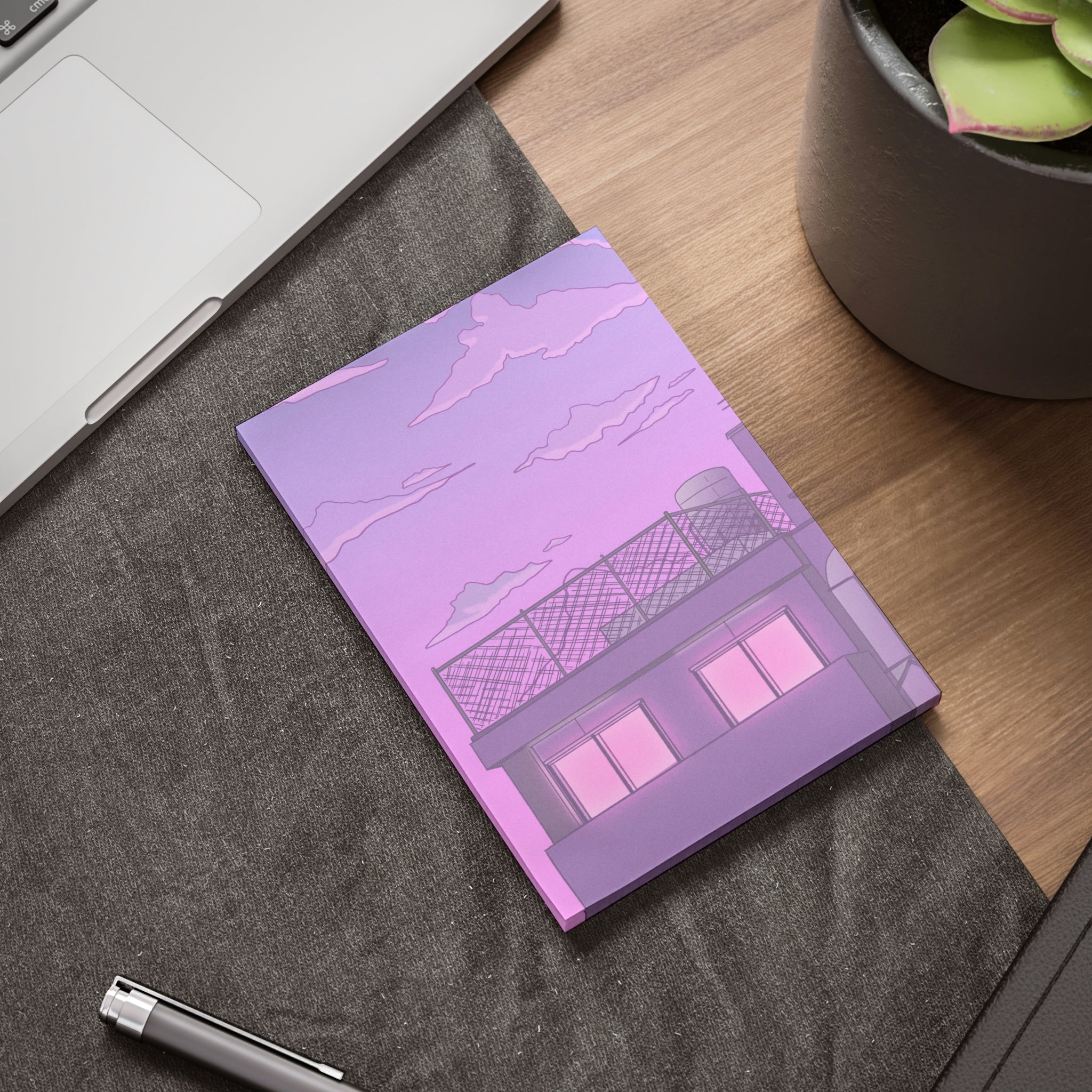 Industrial Plant Post-it® Note Pad Paper products Pink Sweetheart
