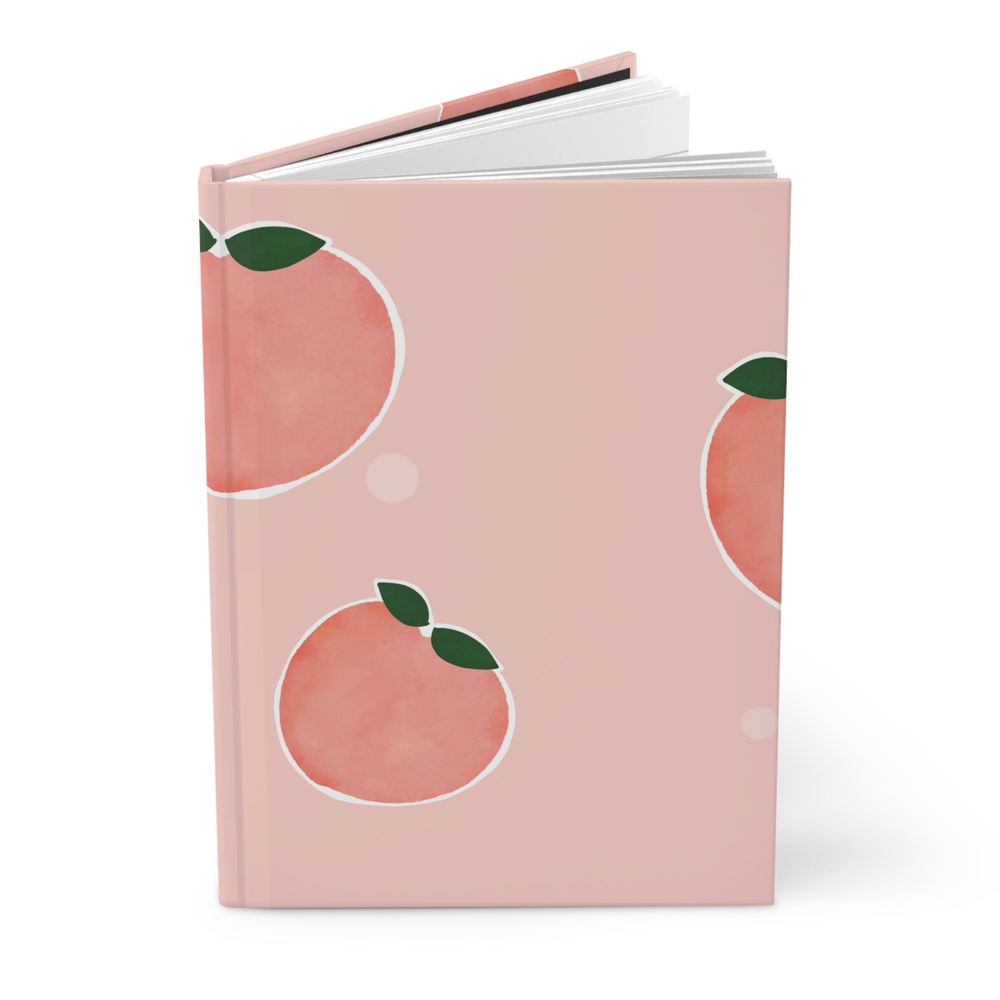Just Peachy Hardcover Matte Journal Paper products Pink Sweetheart