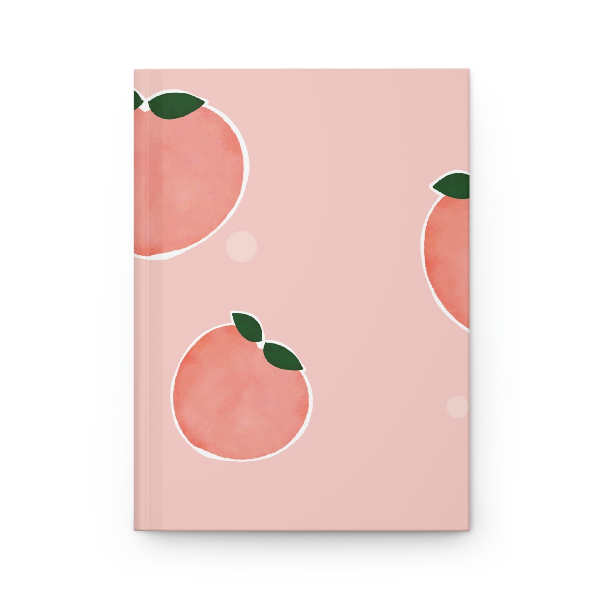 Just Peachy Hardcover Matte Journal Paper products Pink Sweetheart