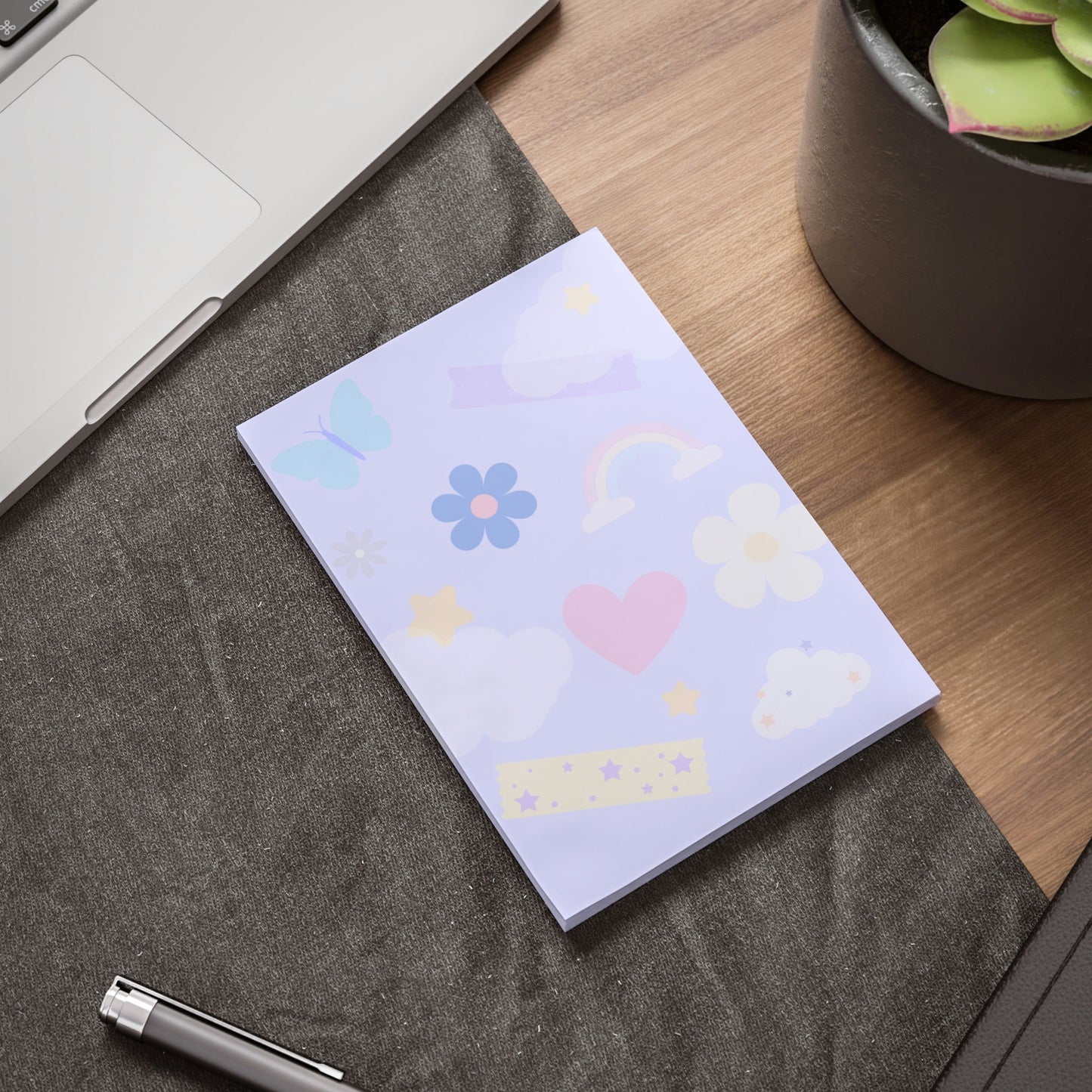 Kawaii Doodles Post-it® Note Pad Paper products Pink Sweetheart