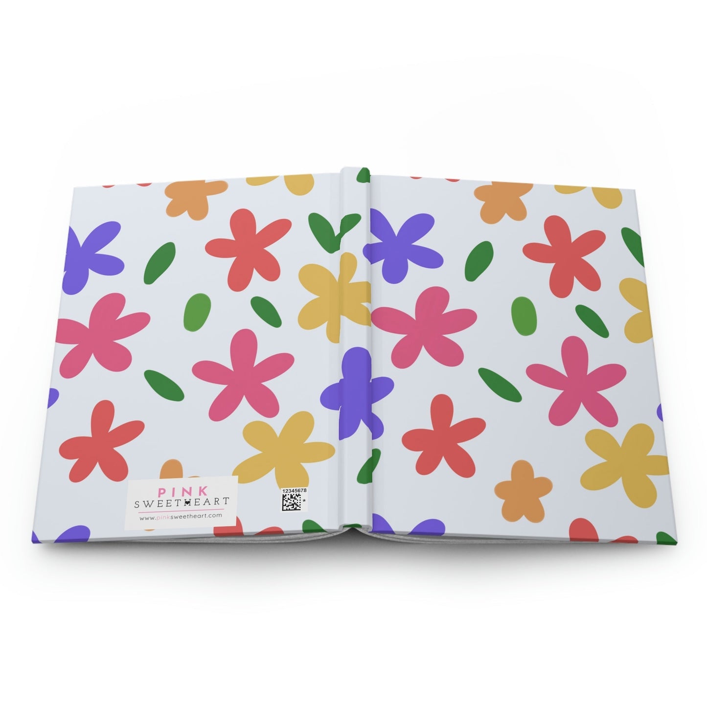 My Flower Garden Hardcover Matte Journal Paper products Pink Sweetheart