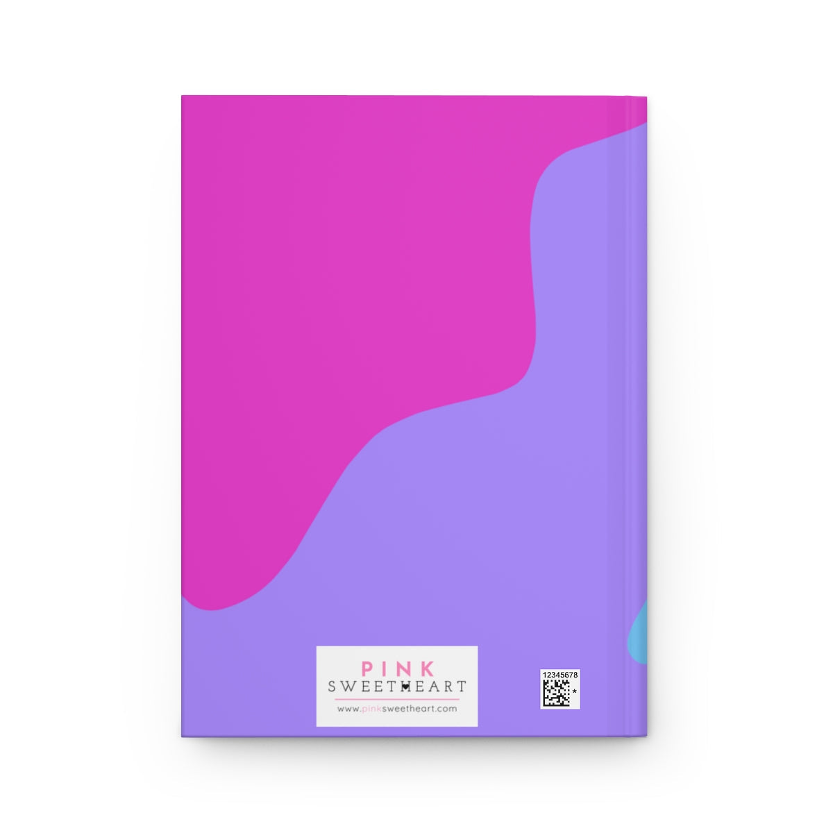 Paint Splat Hardcover Matte Journal Paper products Pink Sweetheart