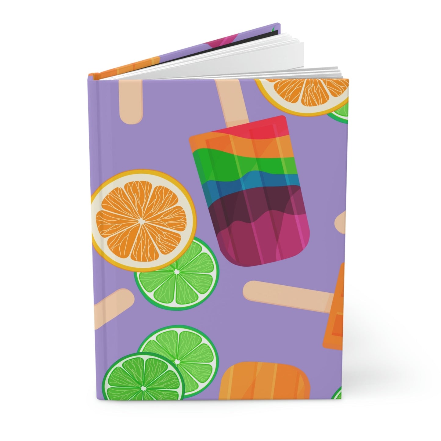Popsicle Princess Hardcover Matte Journal Paper products Pink Sweetheart