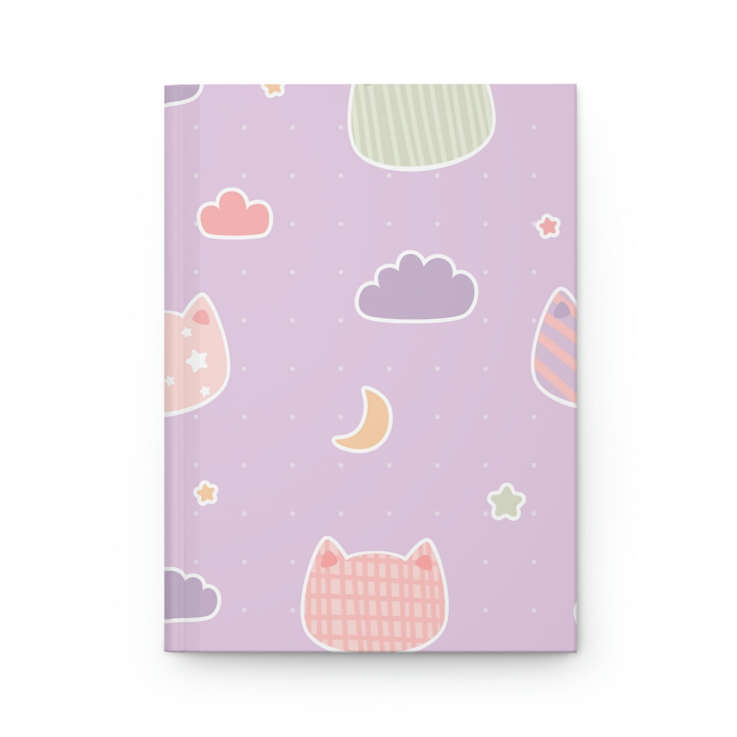 Pure Kawaii Hardcover Matte Journal Paper products Pink Sweetheart