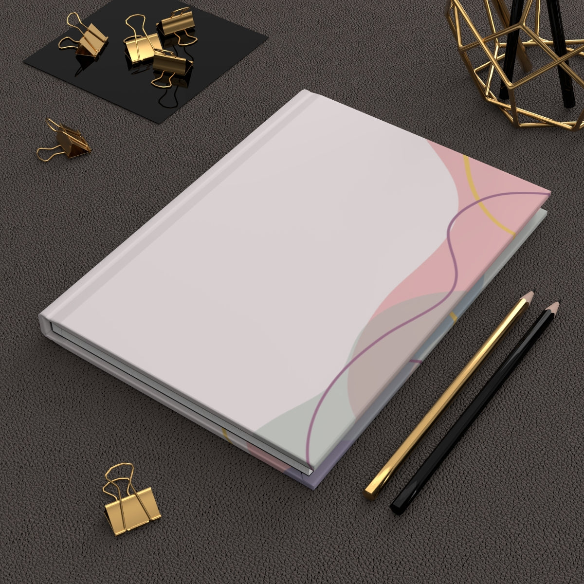 Simply Chic Hardcover Matte Journal Paper products Pink Sweetheart