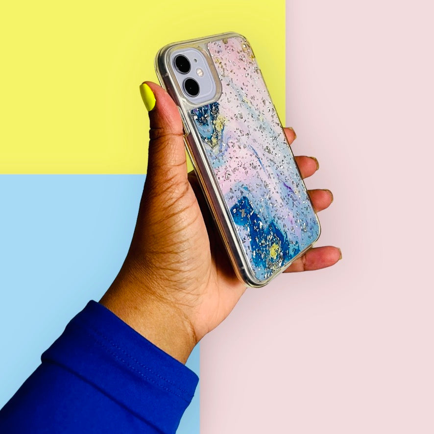 Sparkle Swirl iPhone 11 Phone Case PREOWNED Pink Sweetheart