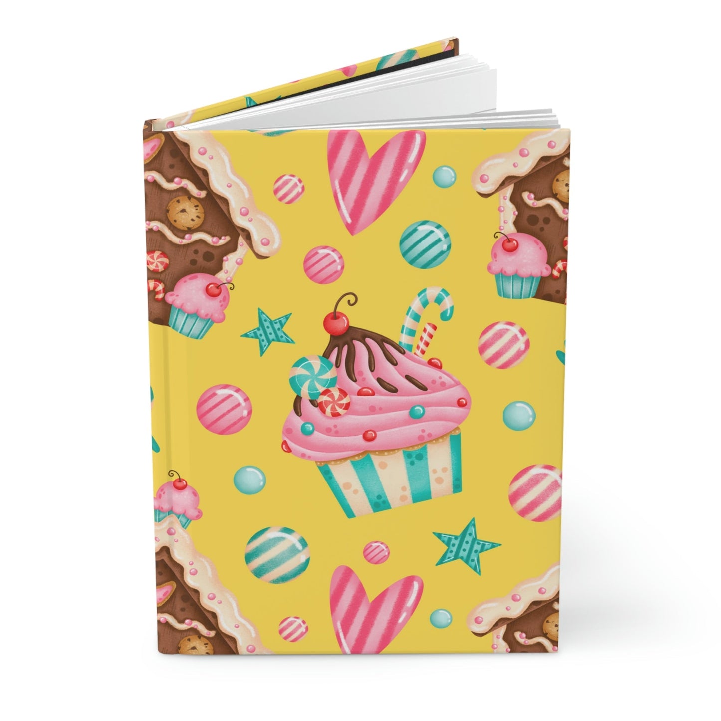 Sugar Overdose Hardcover Matte Journal Paper products Pink Sweetheart