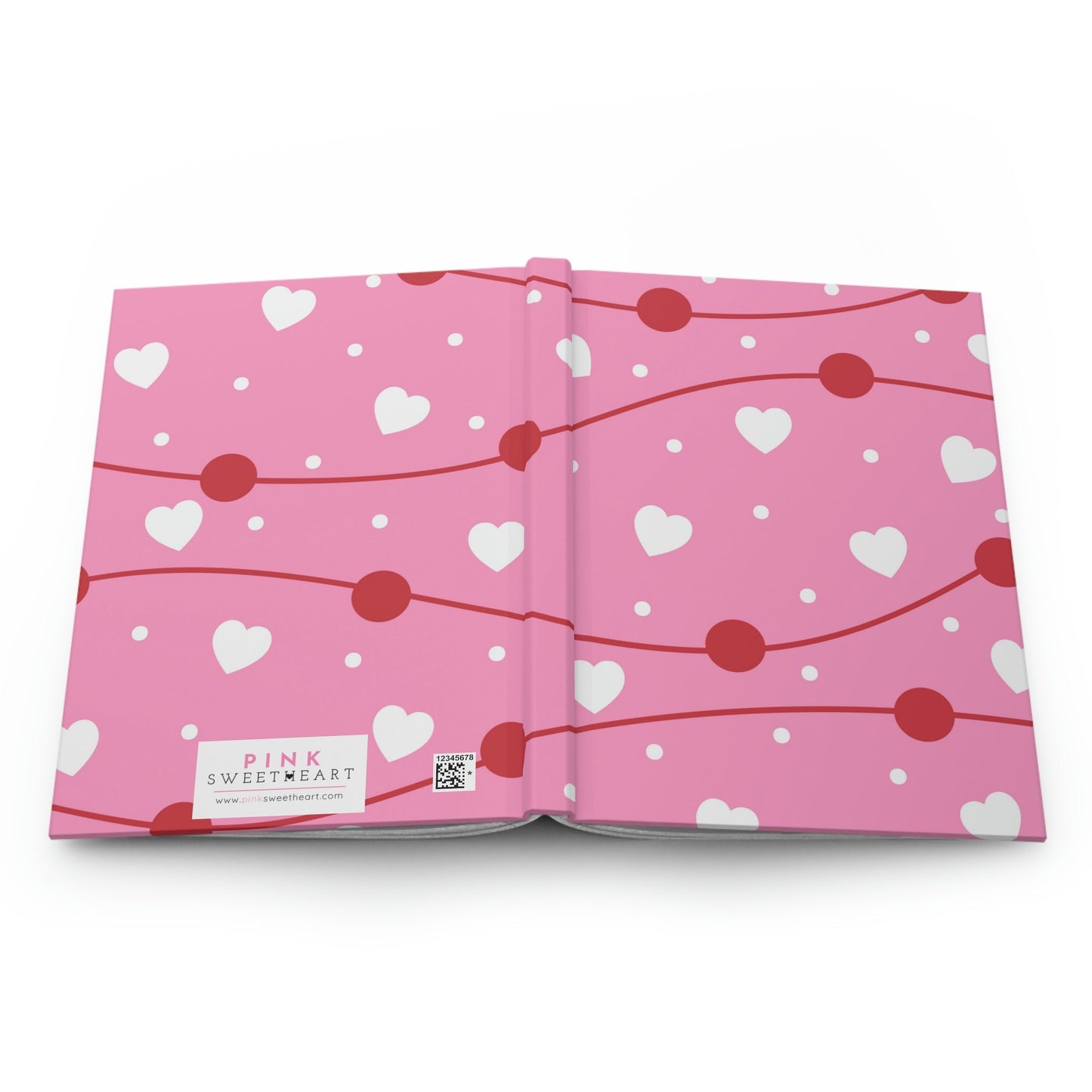 Sweet Valentine Hardcover Matte Journal Paper products Pink Sweetheart