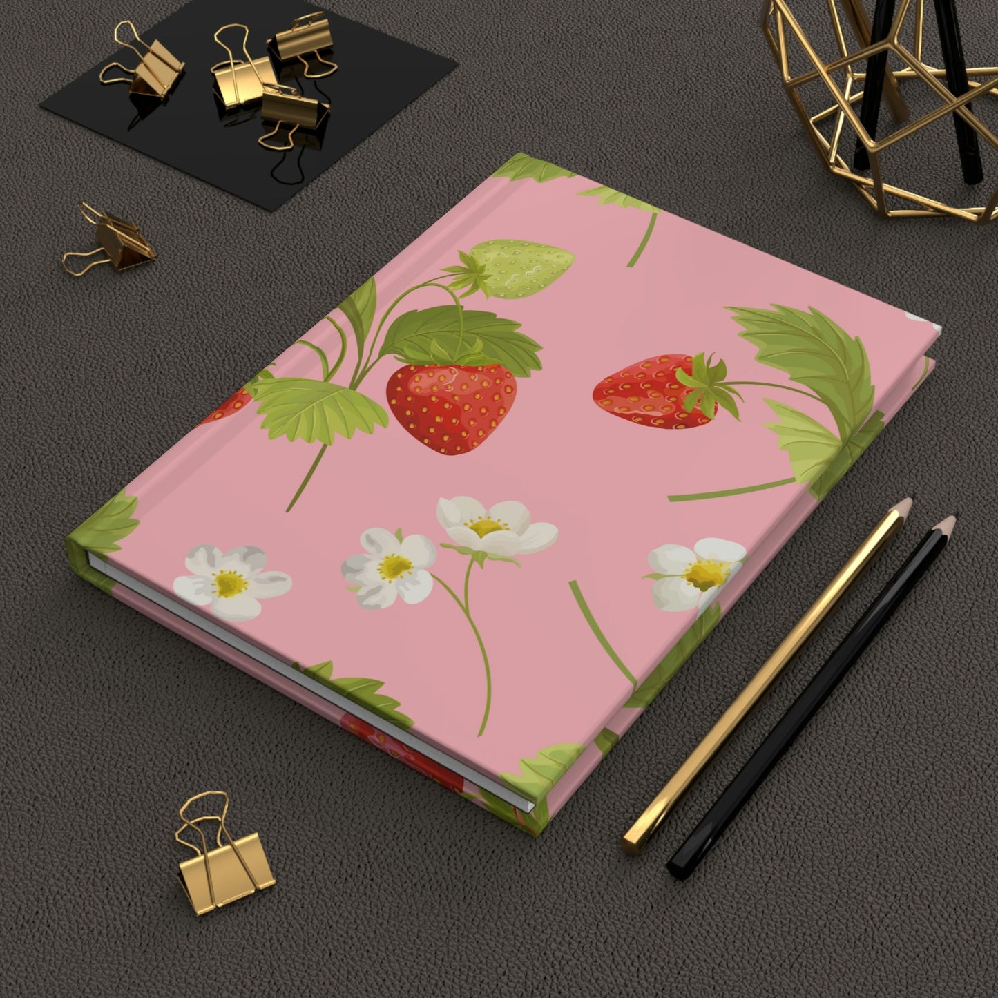 The Perfect Pair Hardcover Matte Journal Paper products Pink Sweetheart