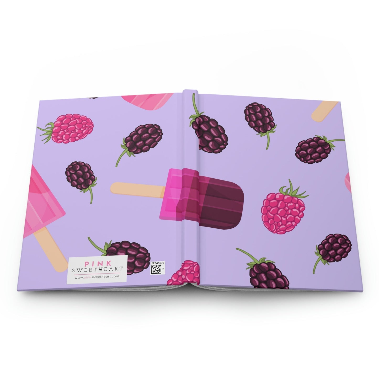 Very Berry Hardcover Matte Journal Paper products Pink Sweetheart