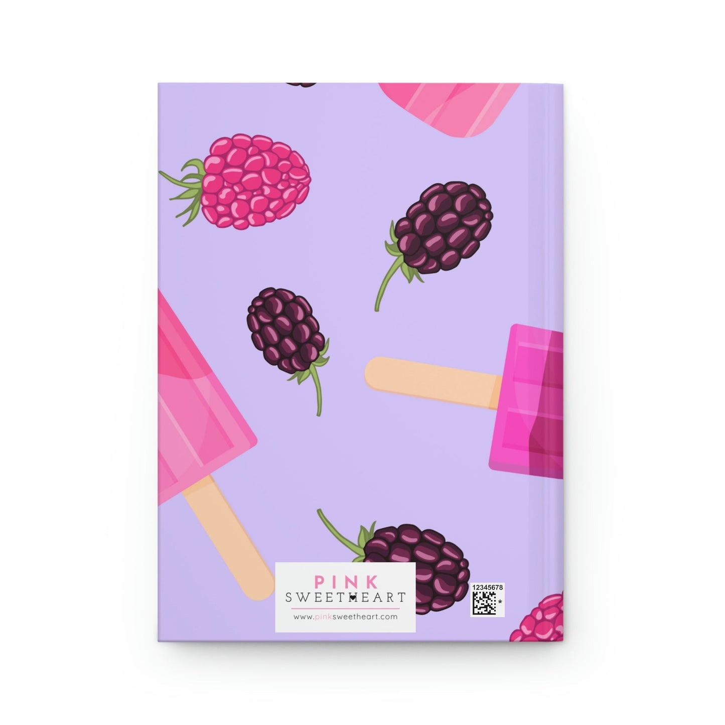 Very Berry Hardcover Matte Journal Paper products Pink Sweetheart