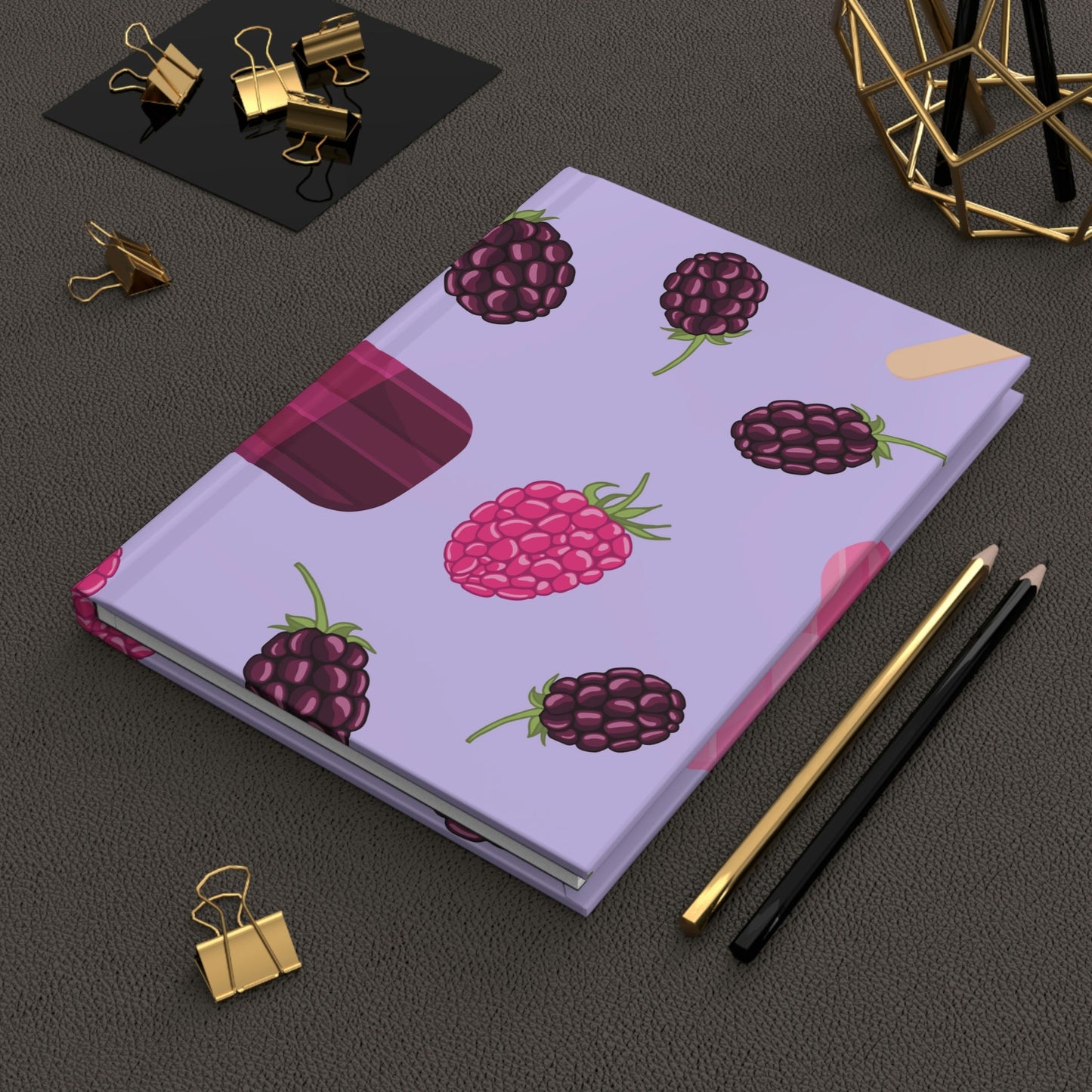 Very Berry Hardcover Matte Journal Paper products Pink Sweetheart