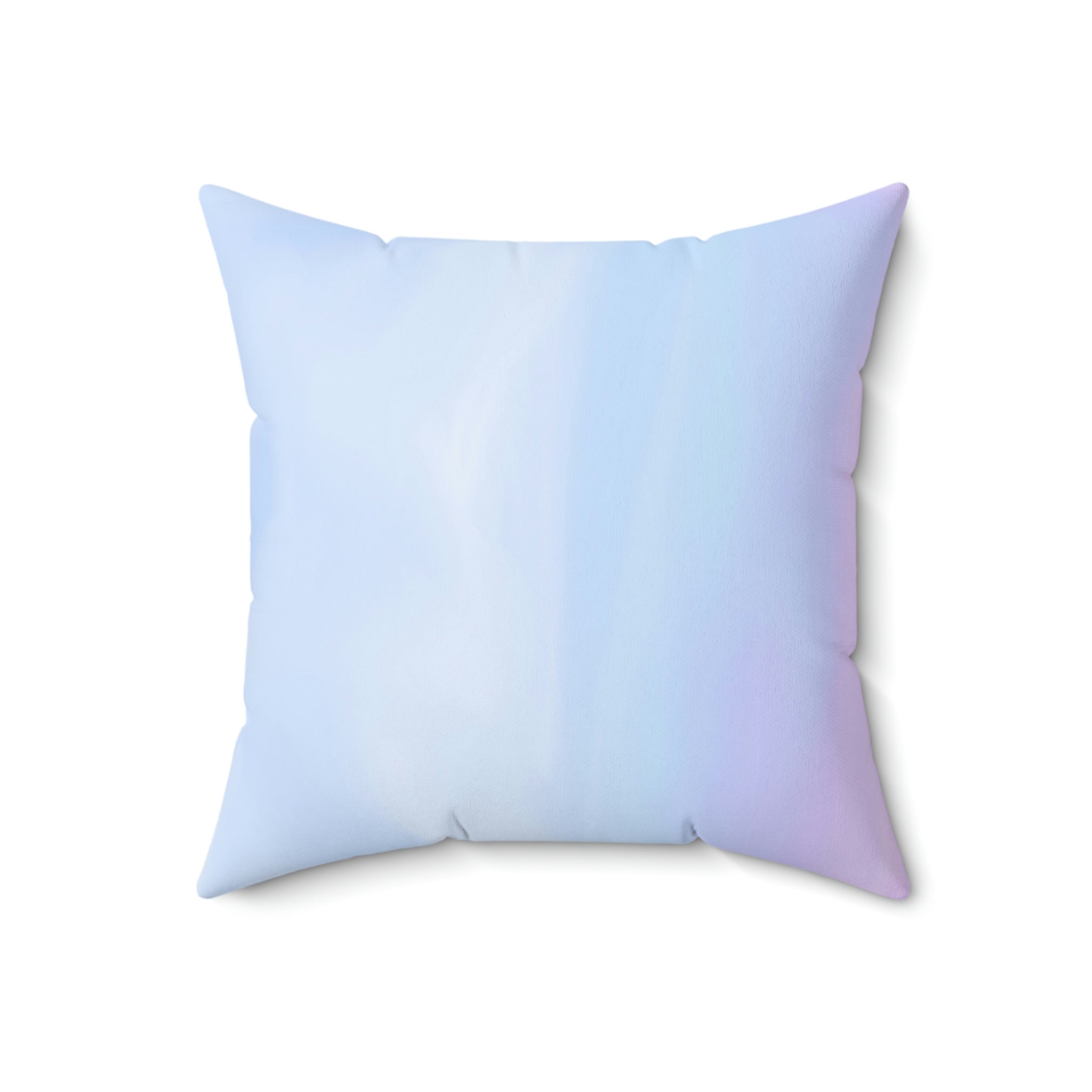 Watercolor Ombre Square Pillow Home Decor Pink Sweetheart