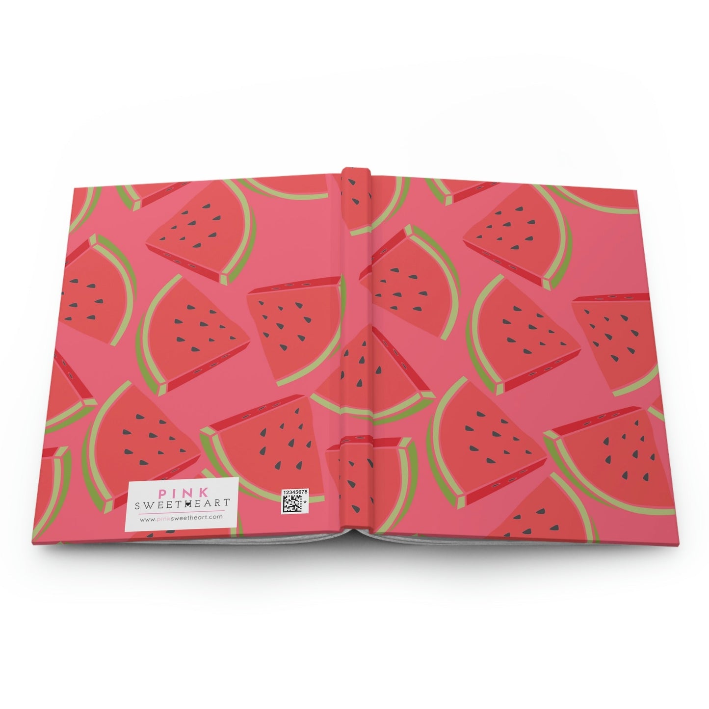 Watermelon Madness Hardcover Matte Journal Paper products Pink Sweetheart