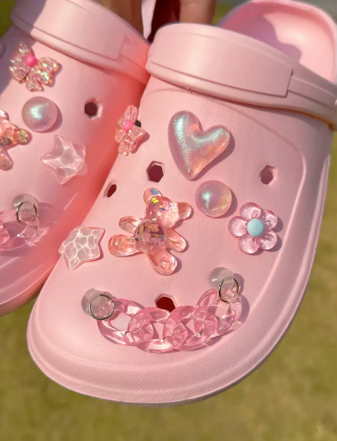 Clog Charms - Pink Sweetheart