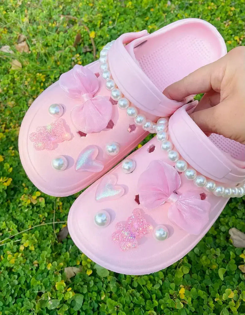 Clog Charms - Pink Sweetheart