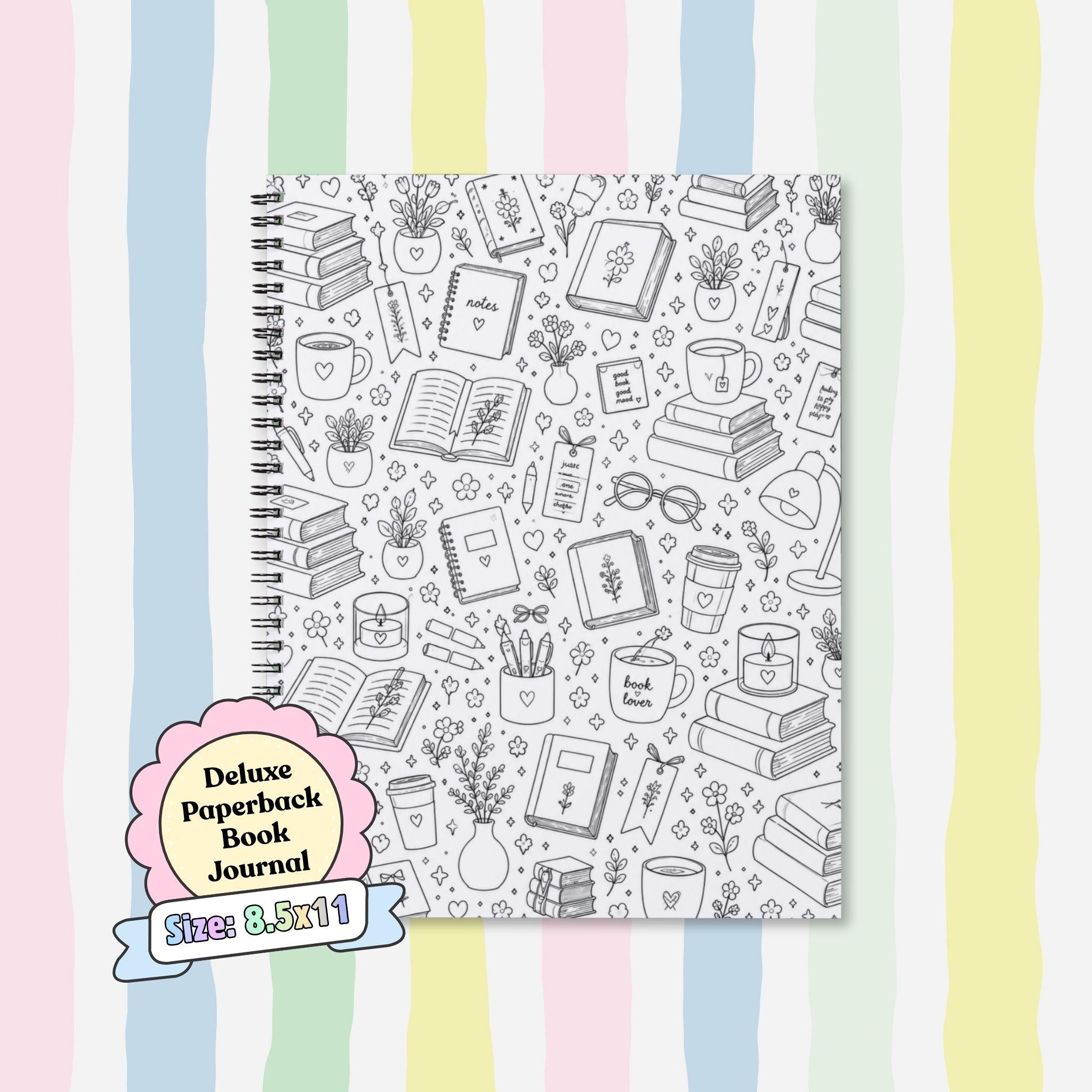Deluxe Paperback Book Reading Journal