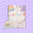 6 Month Undated Paperback Planner