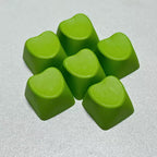 Solid Heart Decorative Accent Keycaps 6pc Set